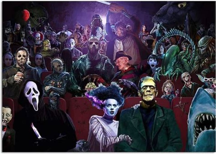 a creepy collage stalker wall