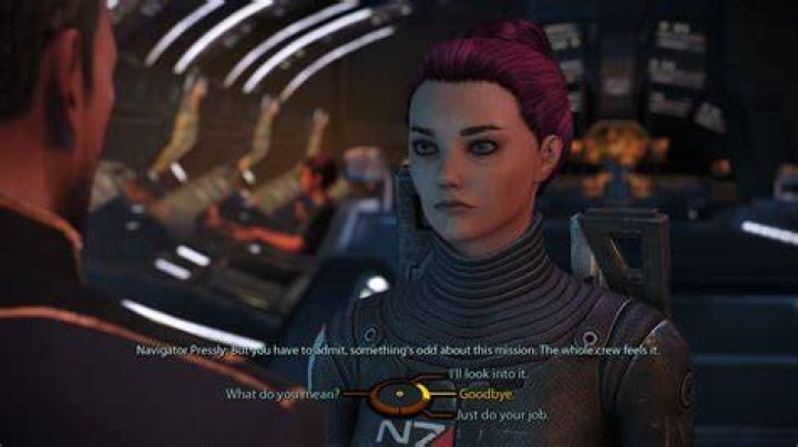 A dialogue tree in Mass Effect