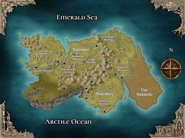 A map of the Emerald Grove in Baldur&rsquo;s Gate 3
