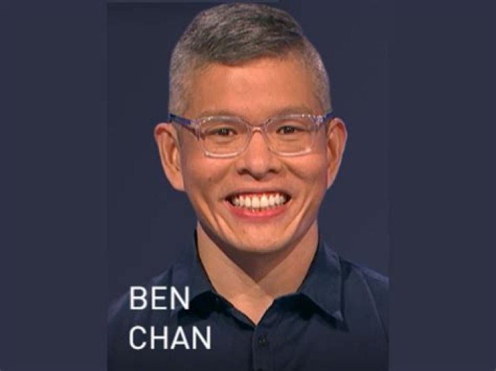 Ben Chan: Tonight's Winner (Image via jeopardy.com)