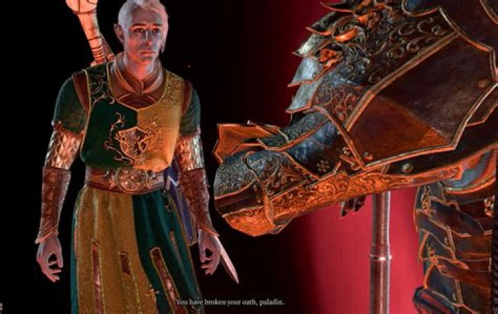 Breaking a Paladin Oath (Image via Baldur's Gate 3)