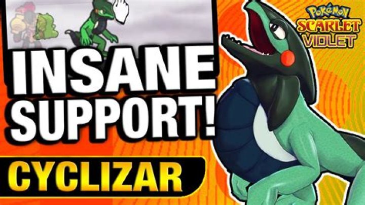 Cyclizar using Shed Tail to create a substitute in battle against Cloyster. Image text reads: &ldquo;New move: Shed Tail. Create a substitute, then swap places with a party Pok&eacute;mon in waiting.&rdquo;