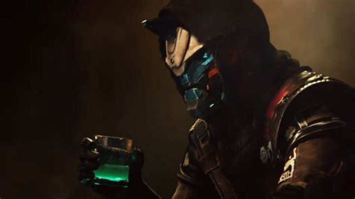 Destiny 2 - Cayde-6 giving fingerguns in a cutscene