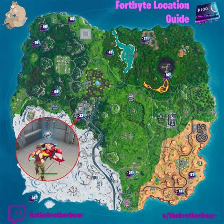 Fortbyte 22 hidden location