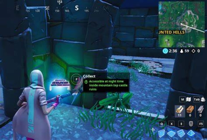 Fortbyte 50 hidden location