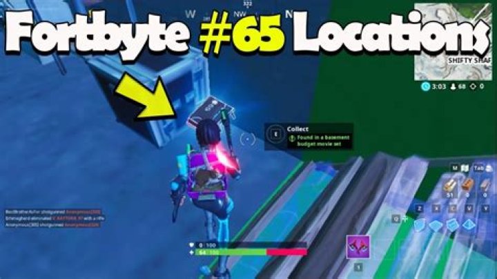 Fortbyte 65 hidden location