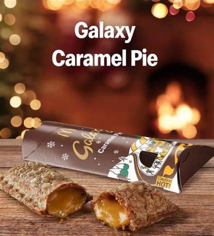 Galaxy Caramel Pie (Image via McDonald’s)