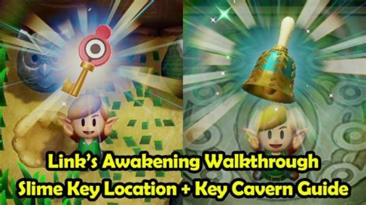 Link&rsquo;s Awakening Key Cavern Slime Eyes boss fight separate Slime Eyes into two