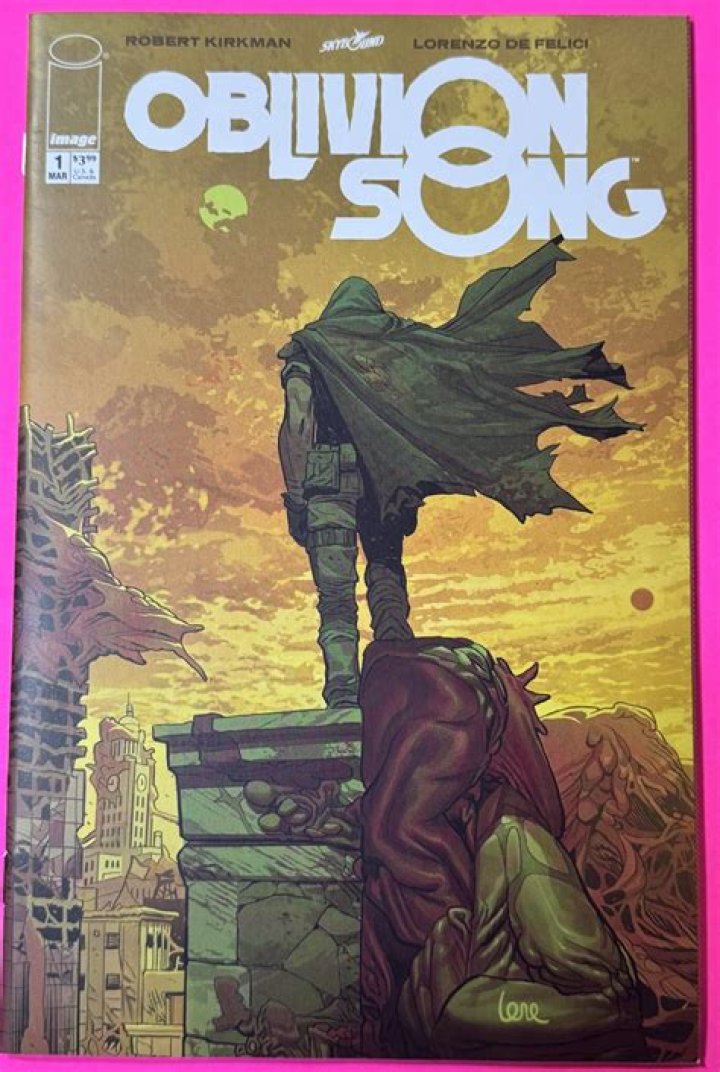Oblivion Song #1 - Nathan Cole aims a rifle at survivors with his dimensional dart gun
