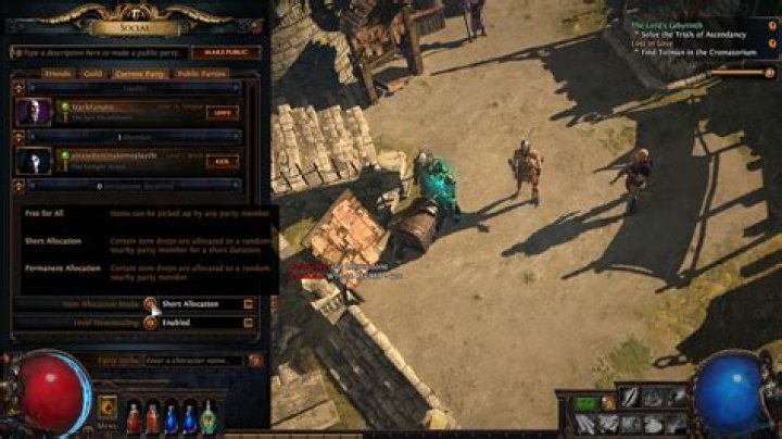 Path of Exile multiplayer