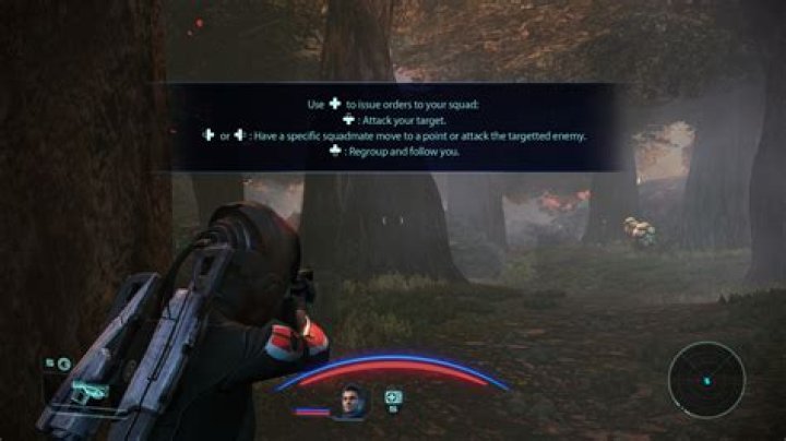 Squad commands in Mass Effect