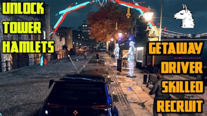Tower Hamlets Getaway Driver + Skilled Operative 